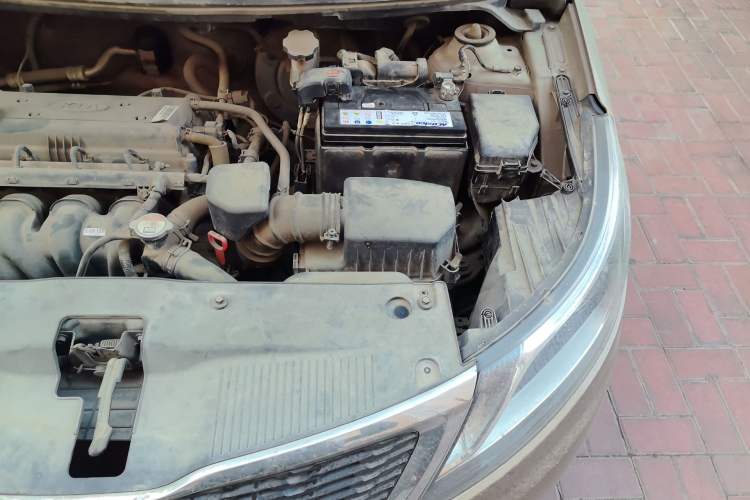 Used Kia K2 2012 Sedan 1.4L Automatic GLS Commemorative Edition Engine Bay Left