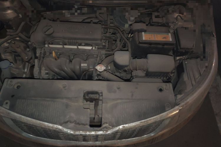 Used Kia K2 2012 Hatchback 1.4L MT GLS Commemorative Edition Engine Bay Left