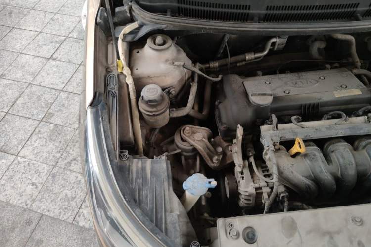 Used Kia K2 2012 Sedan 1.4L Automatic GLS Commemorative Edition Engine Bay Right