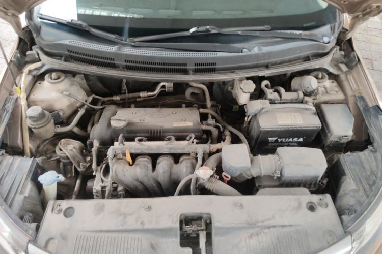 Used Kia K2 2012 Sedan 1.4L Automatic GLS Commemorative Edition Engine Bay