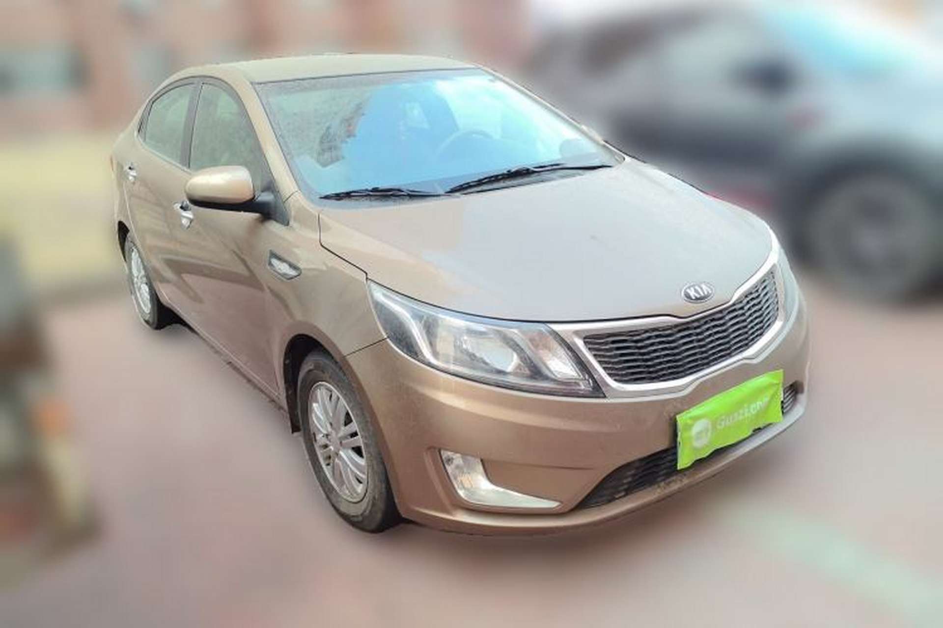 Used Kia K2 2012 Sedan 1.4L Automatic GLS Commemorative Edition Front Right 45 Deg