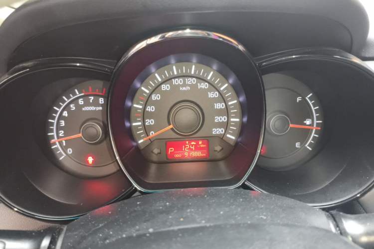 Used Kia K2 2012 Sedan 1.4L Automatic GLS Commemorative Edition Instrument Cluster