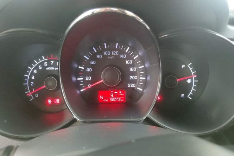 Used Kia K2 2012 Sedan 1.4L Automatic GLS Commemorative Edition Instrument Cluster