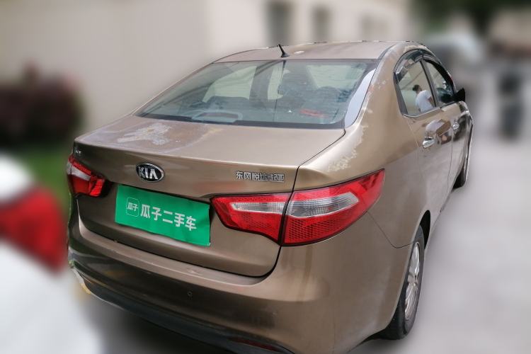 Used Kia K2 2012 Sedan 1.4L Automatic GLS Commemorative Edition Rear