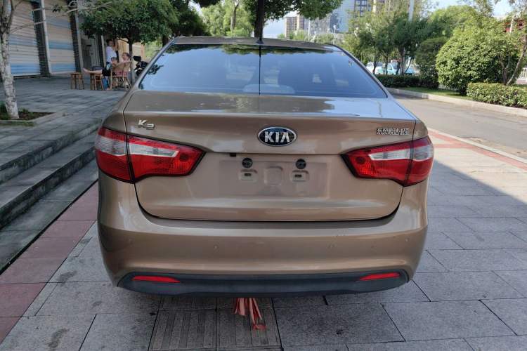 Used Kia K2 2012 Sedan 1.4L MT TOP Commemorative Edition Rear