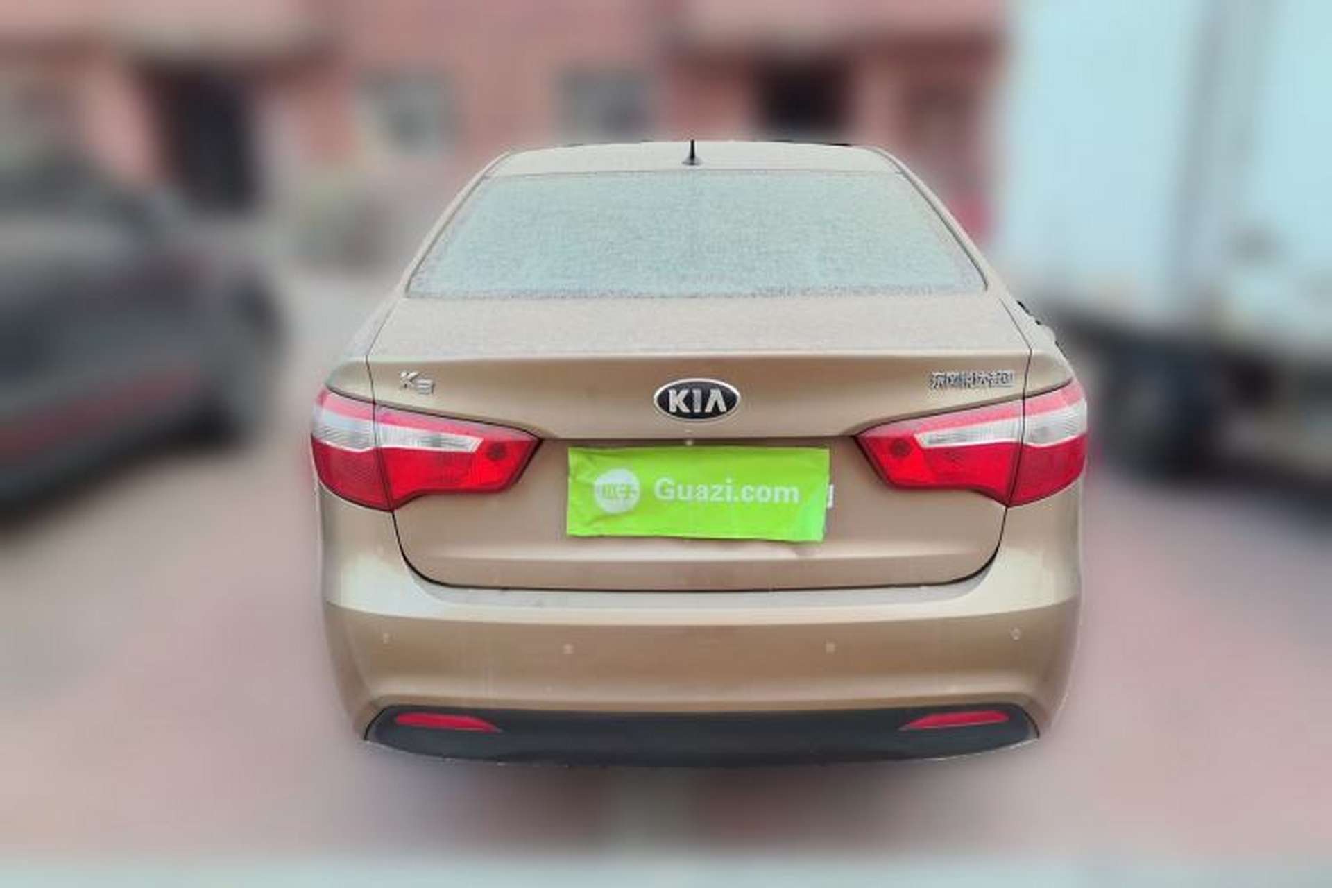 Used Kia K2 2012 Sedan 1.4L Automatic GLS Commemorative Edition Rear