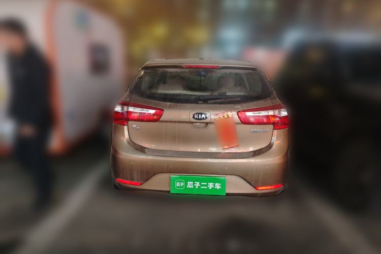 Used Kia K2 2012 Hatchback 1.4L MT GLS Commemorative Edition Rear