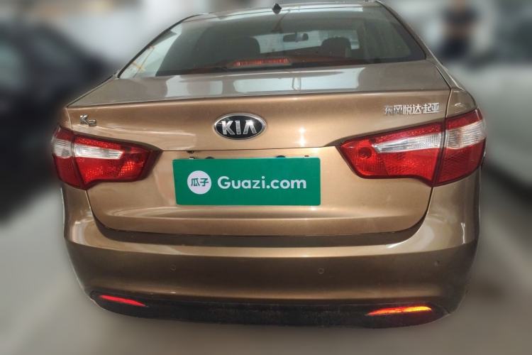 Used Kia K2 2012 Sedan 1.4L MT GLS Commemorative Edition Rear