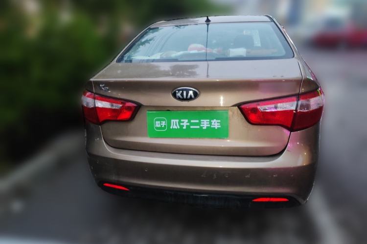 Used Kia K2 2012 Sedan 1.4L MT GLS Commemorative Edition Rear