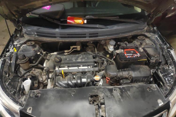 Used Kia K2 2015 Sedan 1.4L Automatic GLS Engine Bay