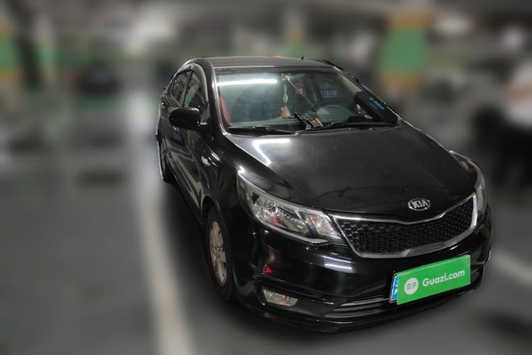 Used Kia K2 2015 Sedan 1.4L MT GLS Front Right 45 Deg