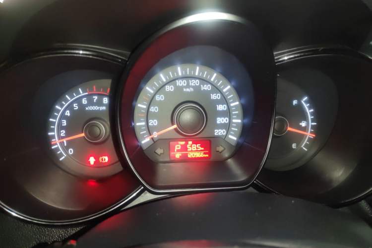 Used Kia K2 2015 Sedan 1.4L Automatic GLS Instrument Cluster