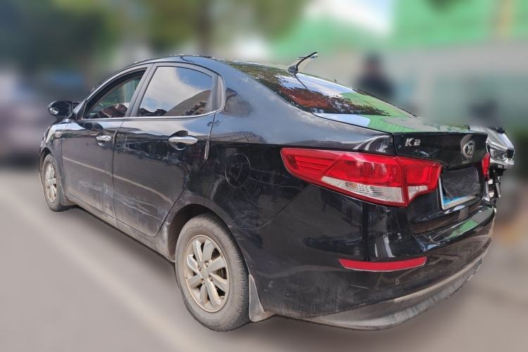 Used Kia K2 2015 Sedan 1.4L MT GLS Rear Left 45 Deg