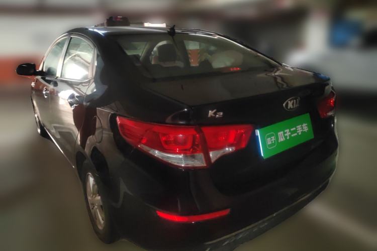 Used Kia K2 2015 Sedan 1.4L Automatic GLS Rear Left 45 Deg