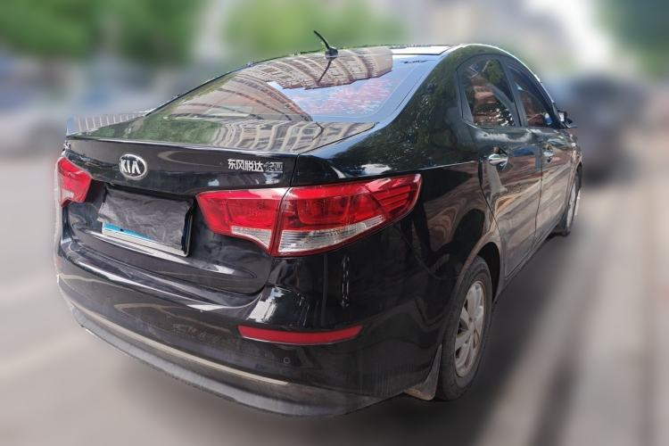 Used Kia K2 2015 Sedan 1.4L MT GLS Rear Right 45 Deg