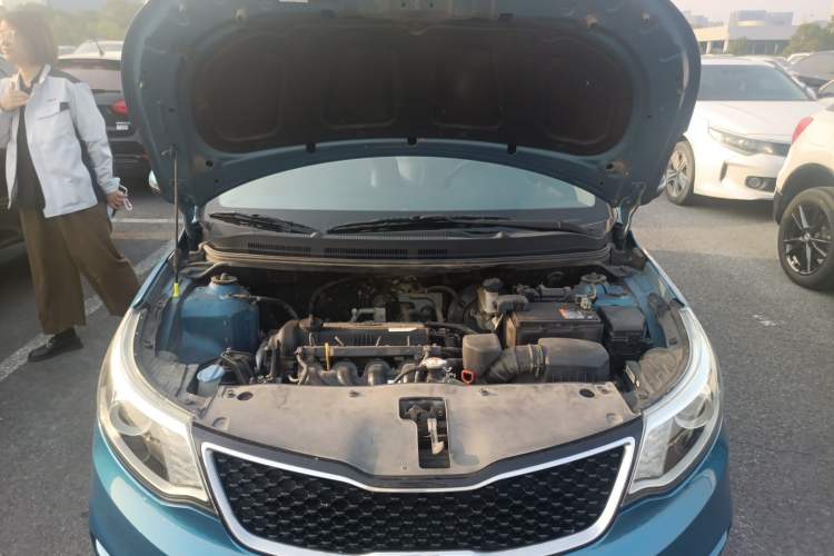 Used Kia K2 2015 Sedan 1.6L Automatic Transmission Premium Engine Bay