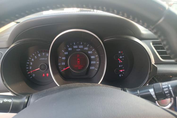 Used Kia K2 2015 Sedan 1.6L Automatic Transmission Premium Instrument Cluster