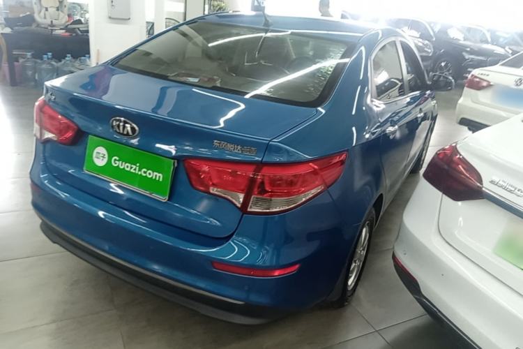 Used Kia K2 2015 Sedan 1.4L MT GLS Rear Right 45 Deg