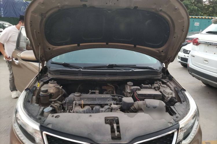 Used Kia K2 2015 Sedan 1.4L MT GLS Engine Bay