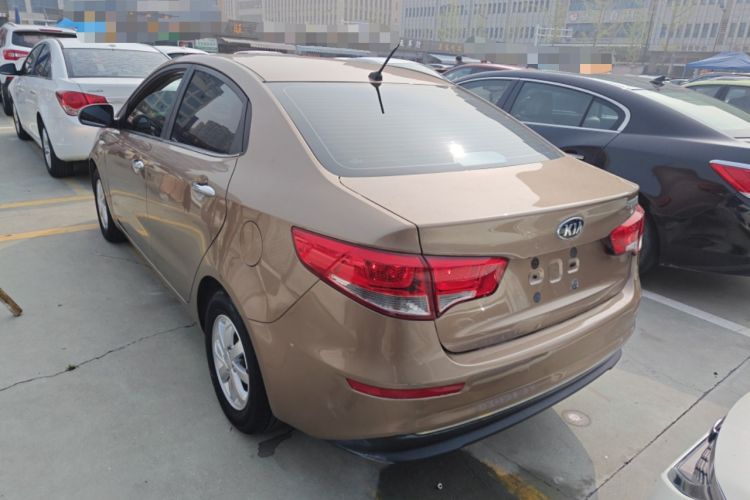 Used Kia K2 2015 Sedan 1.4L MT GLS Exterior 2