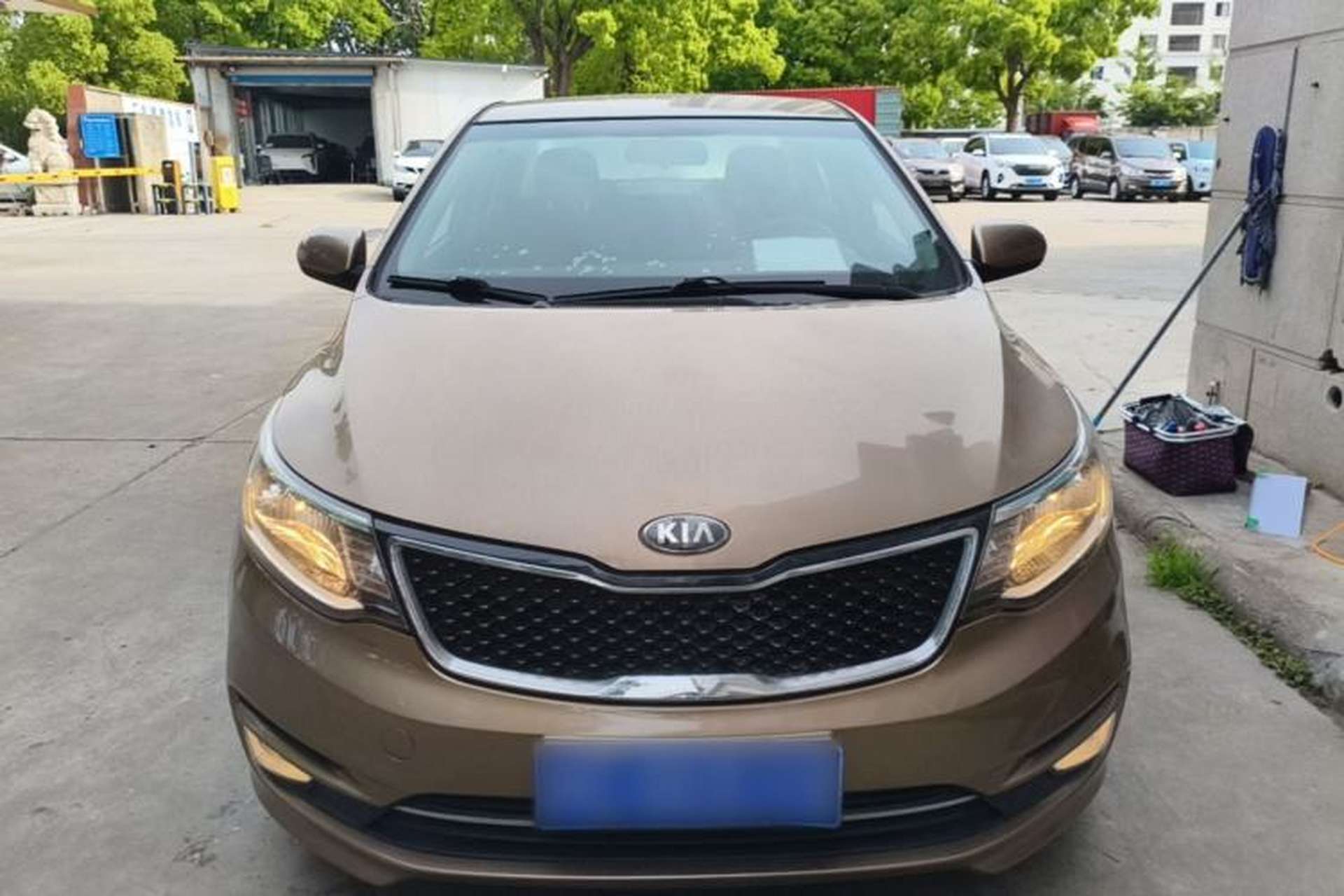 Used Kia K2 2015 Sedan 1.4L MT GLS Front