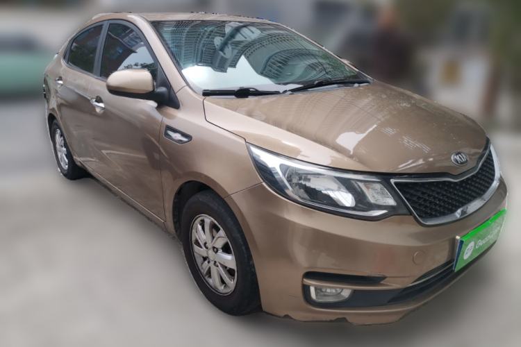 Used Kia K2 2015 Sedan 1.4L Automatic GLS Front Right 45 Deg