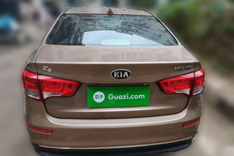 Used Kia K2 2015 Sedan 1.4L MT GLS Rear