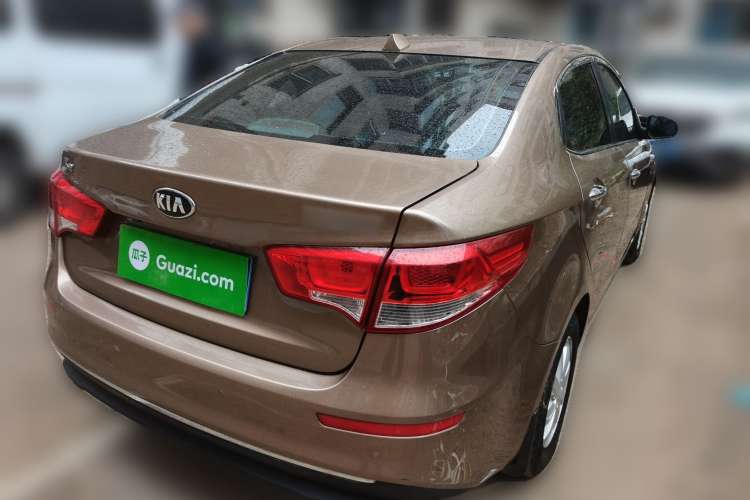 Used Kia K2 2015 Sedan 1.4L MT GLS Rear Right 45 Deg