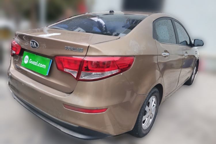 Used Kia K2 2015 Sedan 1.4L Automatic GLS Rear Right 45 Deg