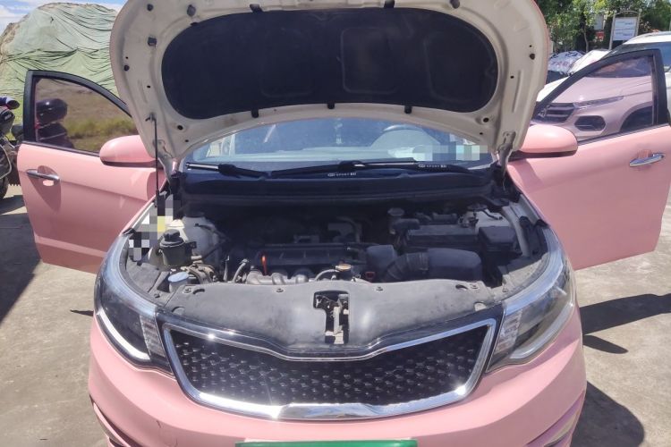 Used Kia K2 2015 Sedan 1.4L Automatic GLS Engine Bay