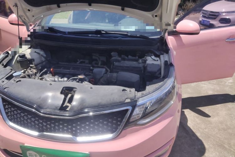 Used Kia K2 2015 Sedan 1.4L Automatic GLS Engine Bay Left