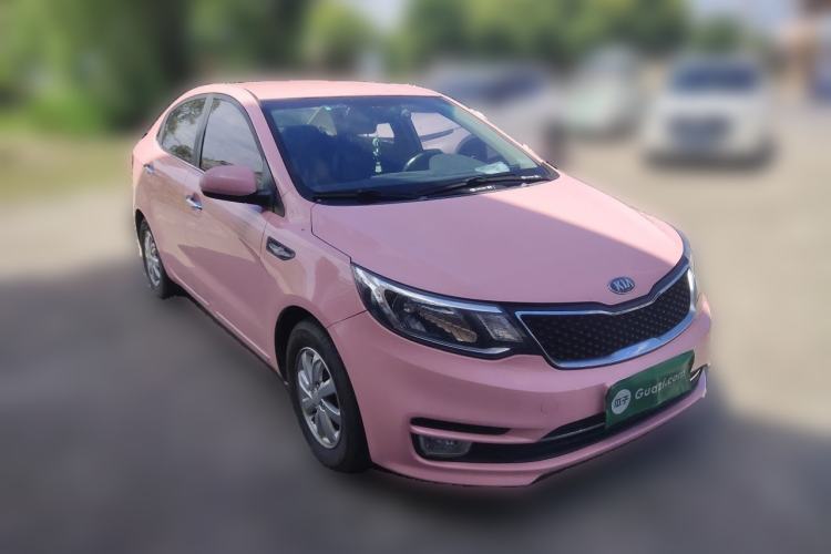Used Kia K2 2015 Sedan 1.4L Automatic GLS Front Right 45 Deg
