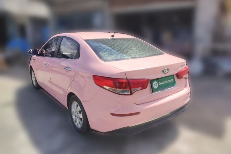 Used Kia K2 2015 Sedan 1.4L Automatic GLS Rear Left 45 Deg