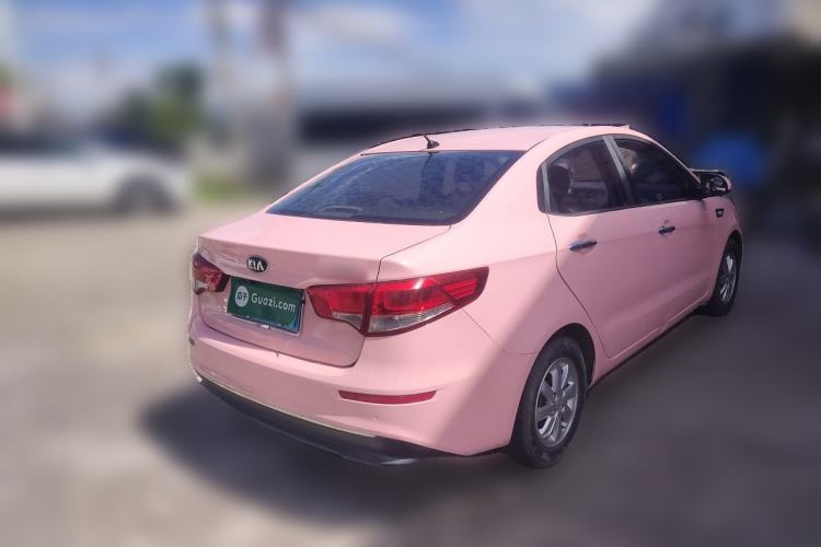 Used Kia K2 2015 Sedan 1.4L Automatic GLS Rear Right 45 Deg