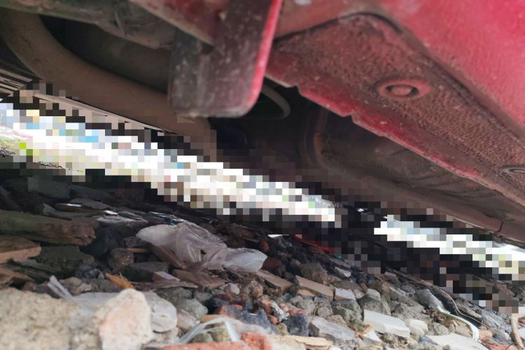 Used Kia K2 2015 Sedan 1.4L MT GLS Chassis Rear Right