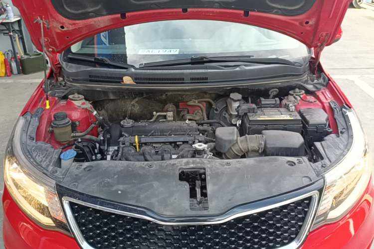 Used Kia K2 2015 Sedan 1.4L MT GLS Engine Bay