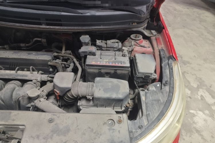 Used Kia K2 2015 Sedan 1.4L Automatic GLS Engine Bay Left