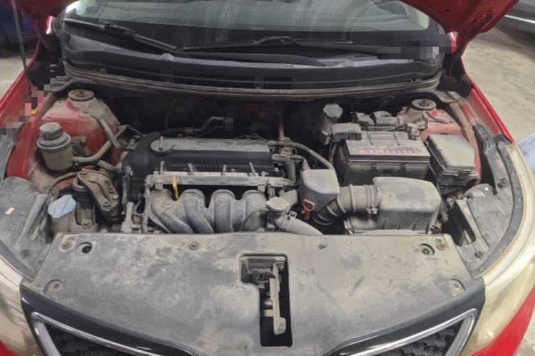 Used Kia K2 2015 Sedan 1.4L Automatic GLS Engine Bay
