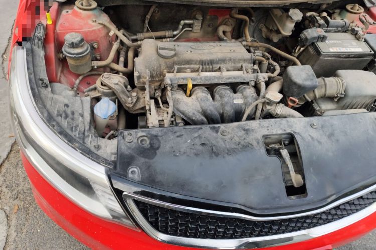 Used Kia K2 2015 Sedan 1.4L Automatic GLS Engine Bay Right