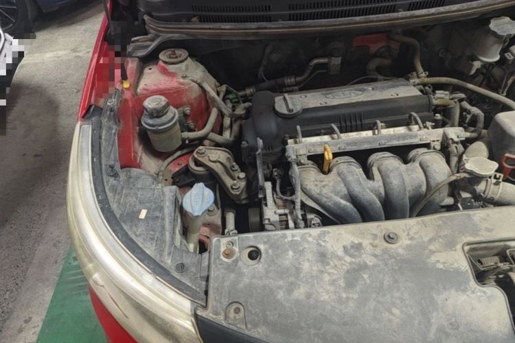 Used Kia K2 2015 Sedan 1.4L Automatic GLS Engine Bay Right