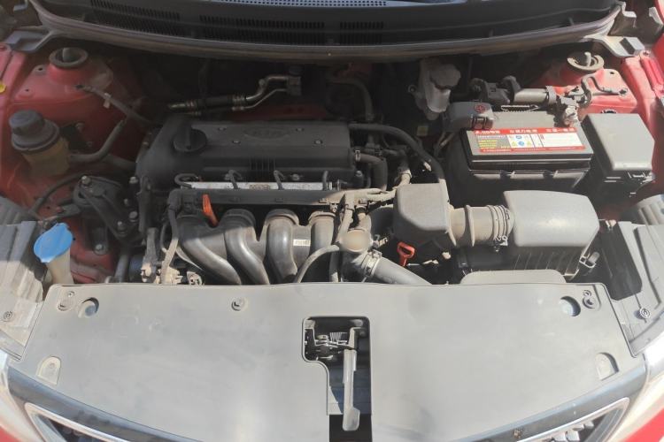 Used Kia K2 2015 Sedan 1.6L Automatic Transmission Premium Engine Bay