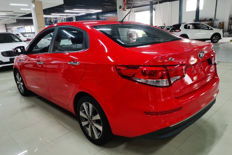 Used Kia K2 2015 Sedan 1.6L Automatic Transmission Premium Exterior 3