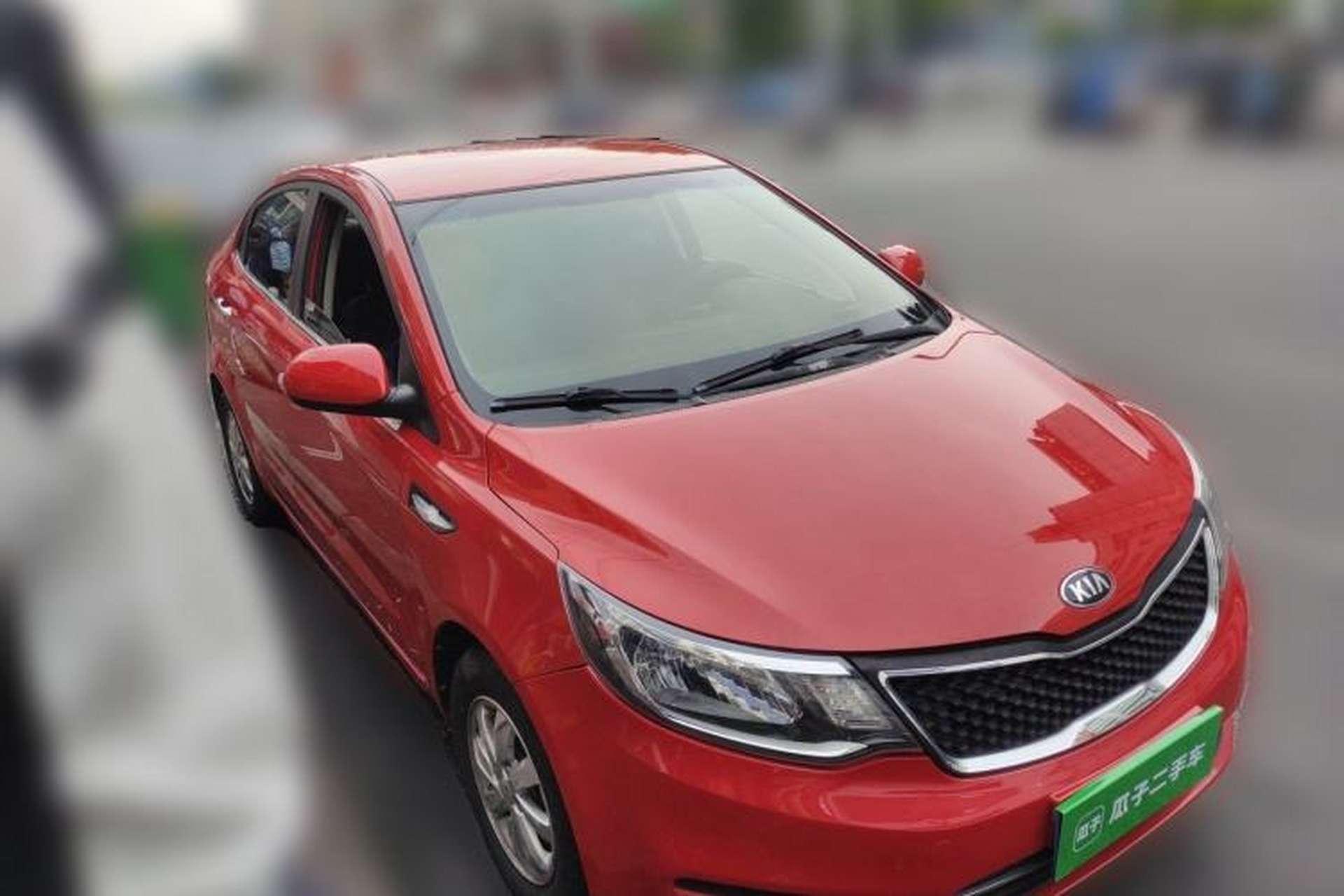 Used Kia K2 2015 Sedan 1.4L Automatic GLS Front Right 45 Deg