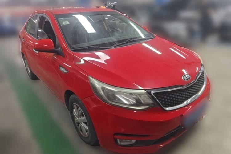 Used Kia K2 2015 Sedan 1.4L Automatic GLS Front Right 45 Deg