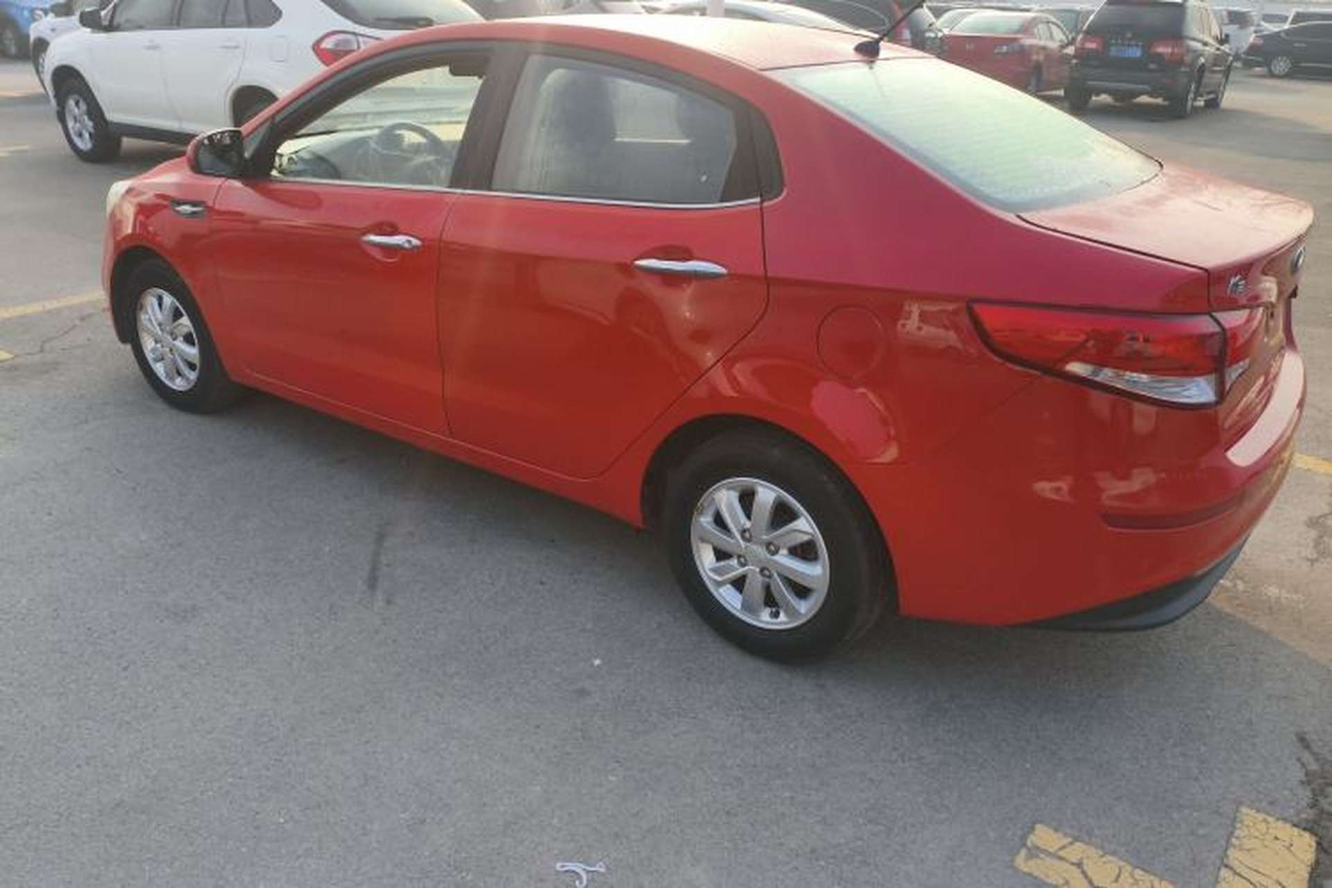 Used Kia K2 2015 Sedan 1.4L MT GLS Left Side