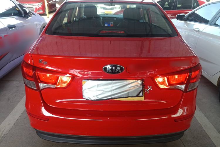 Used Kia K2 2015 Sedan 1.4L Automatic GLS Rear