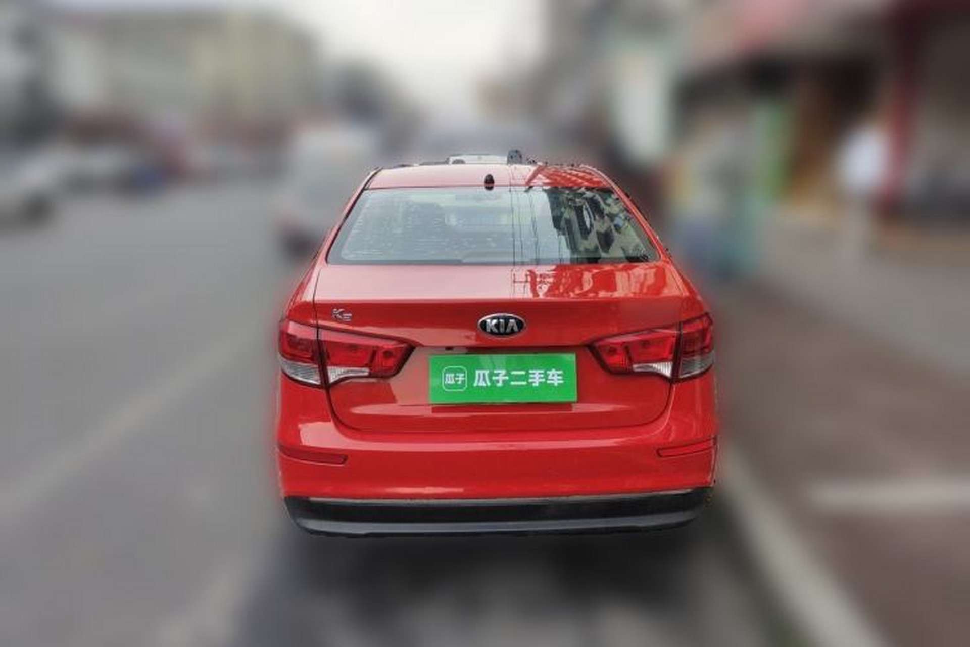 Used Kia K2 2015 Sedan 1.4L Automatic GLS Rear