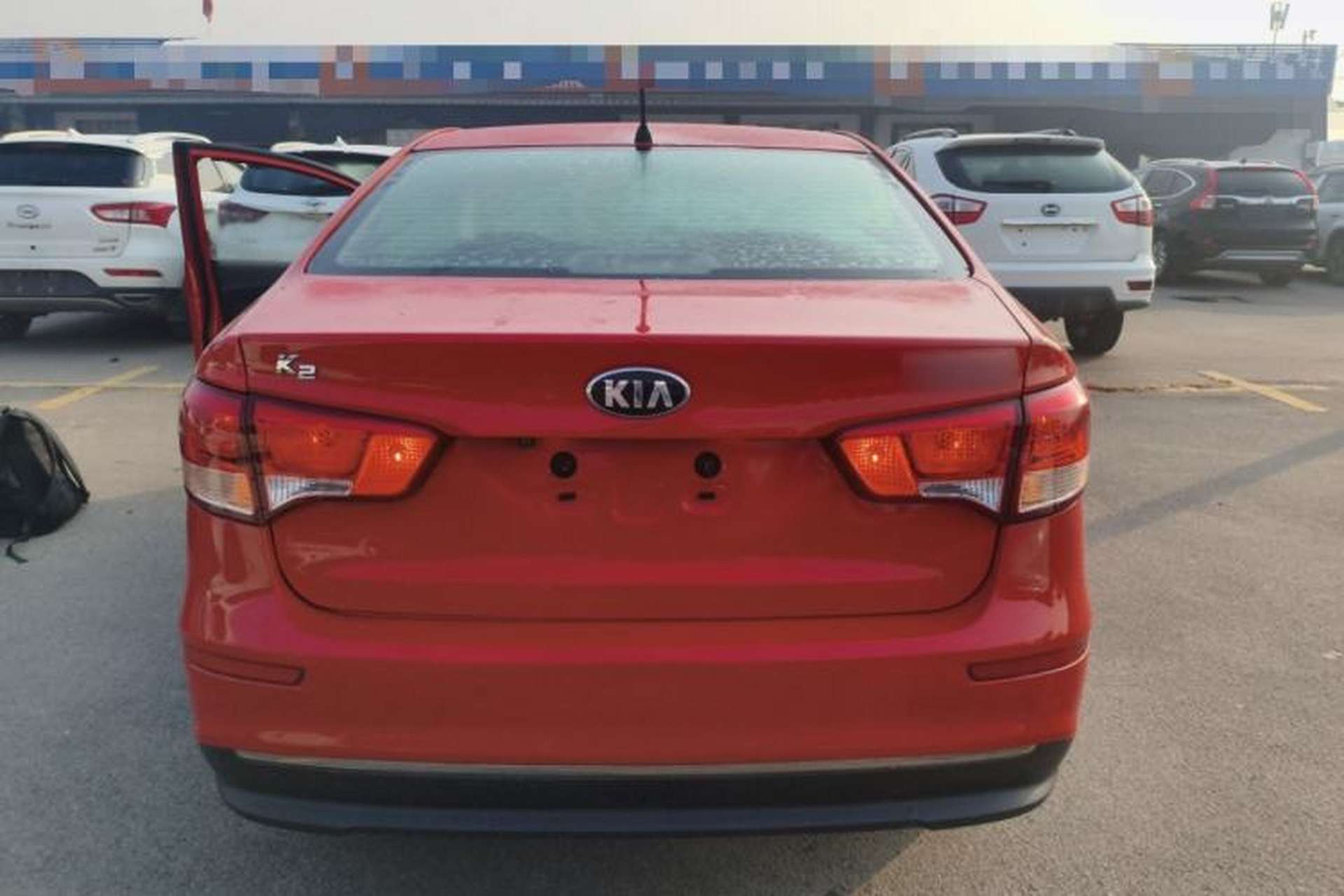 Used Kia K2 2015 Sedan 1.4L MT GLS Rear