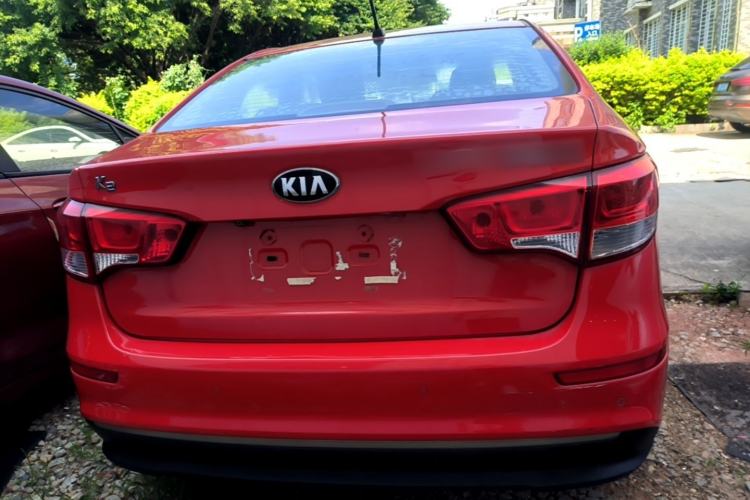 Used Kia K2 2015 Sedan 1.4L Automatic GLS Rear