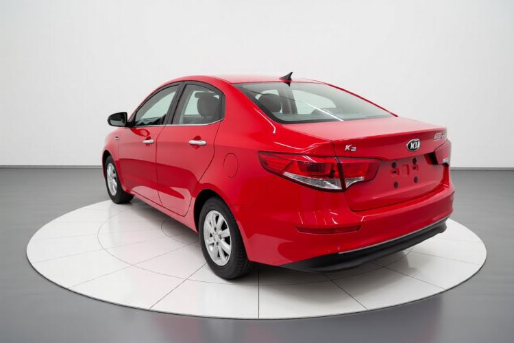 Used Kia K2 2015 Sedan 1.4L Automatic GLS Rear Left 45 Deg